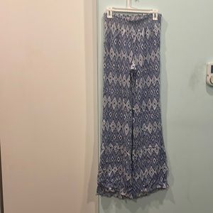 H and m pattern pants